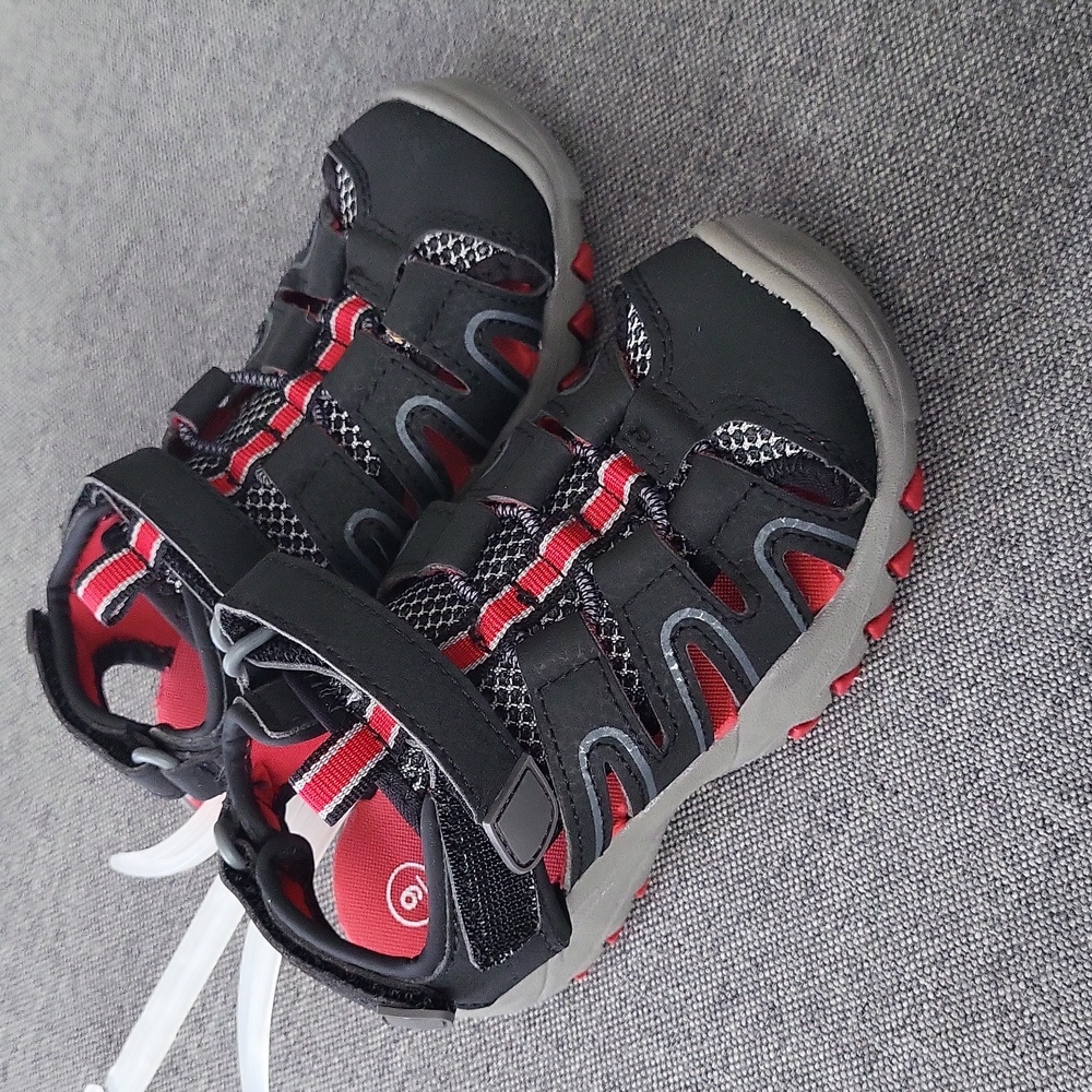 New Black & Red sandals